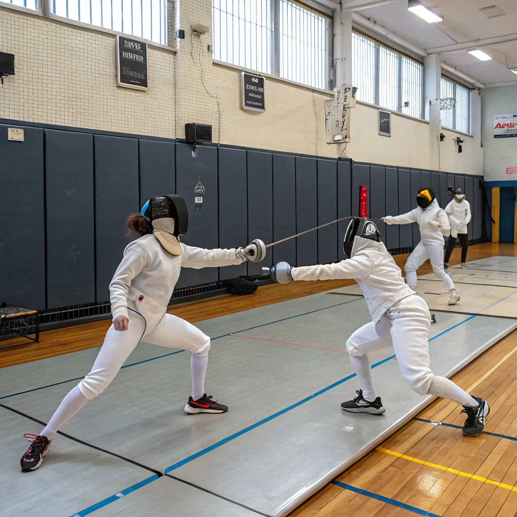 Sabre Fencing Class